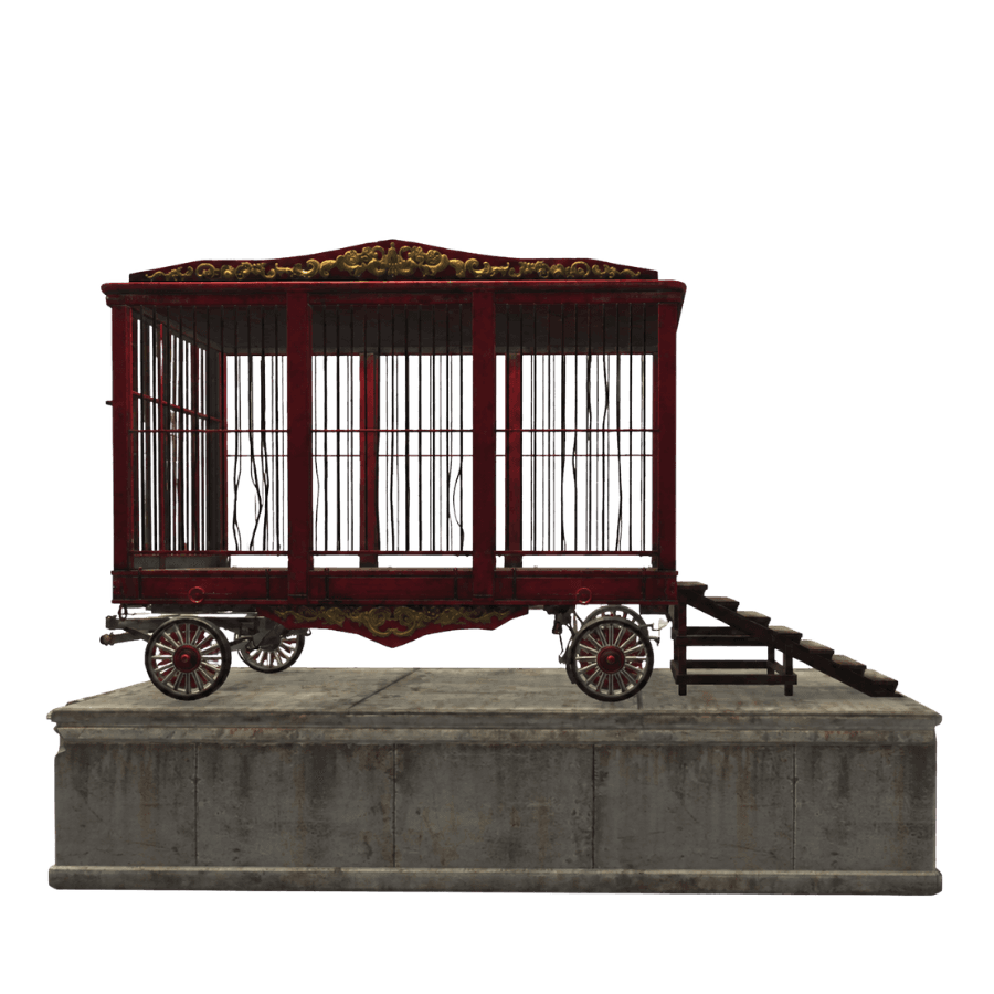 Circus Cage Trailer