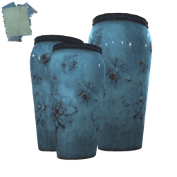 Plan: Large Glazed Pot