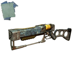 Plan: Laser Gun Blue Camo Paint