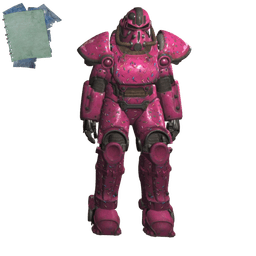 Plan: Pink Sprinkles Power Armor Paints