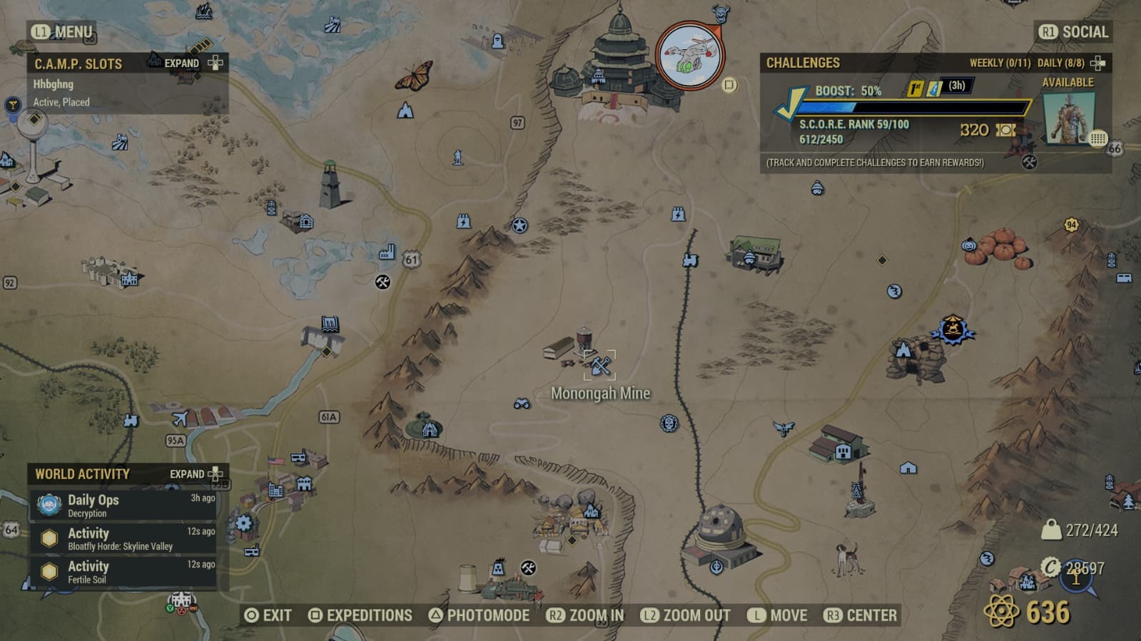 Colossal Problem map reference