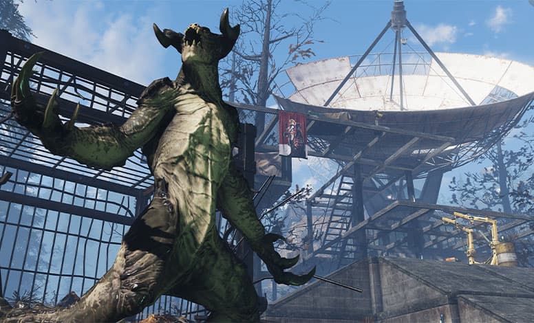 An image of a Deathclaw.