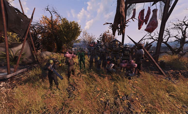 An image of a group of players from Fargassier's community.